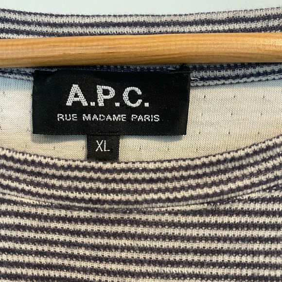 APC Stripped Crewneck Sweatshirt - Picture 3 of 4